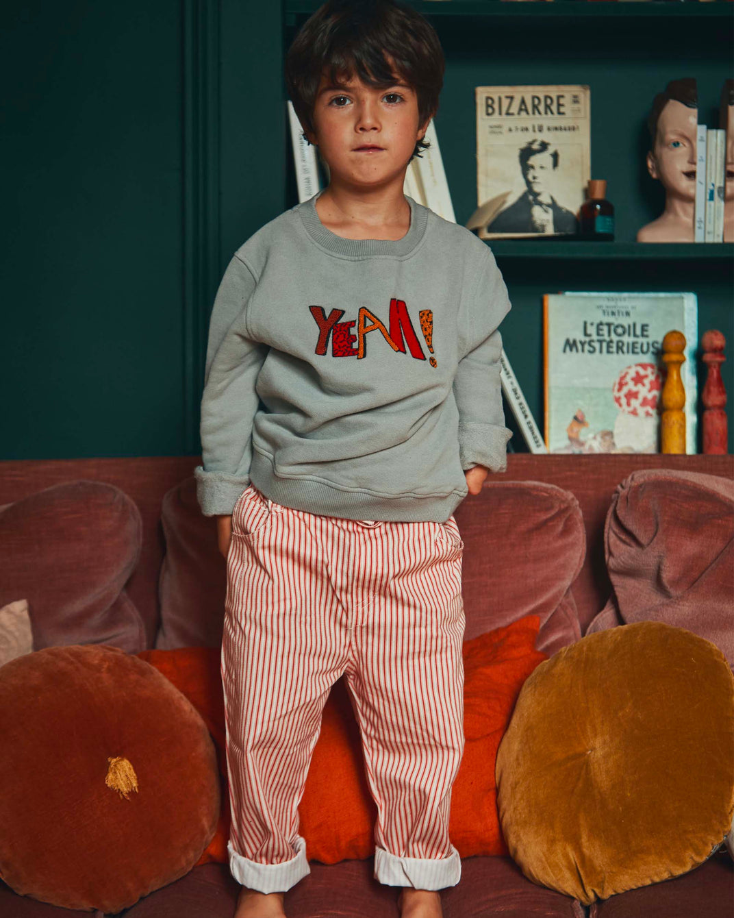 Sweat yeah coton bio pierre