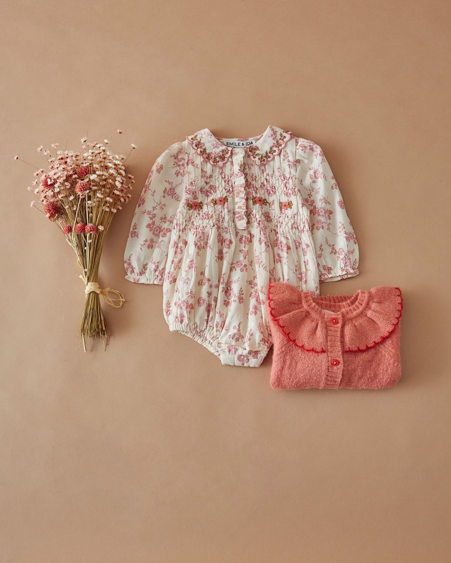 Cardigan - Rose saumon