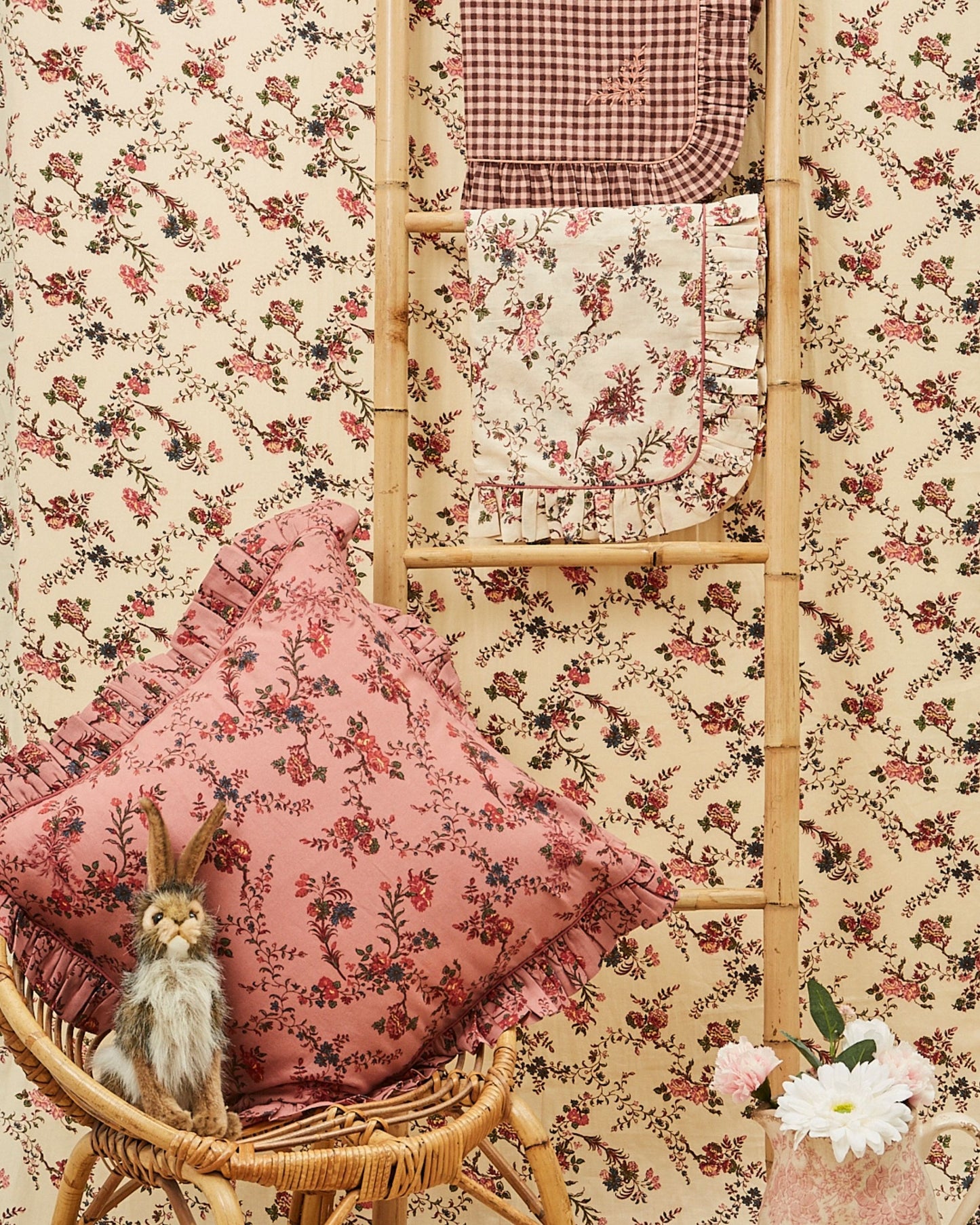 Housse de coussin orchid rose 45 x 45 cm