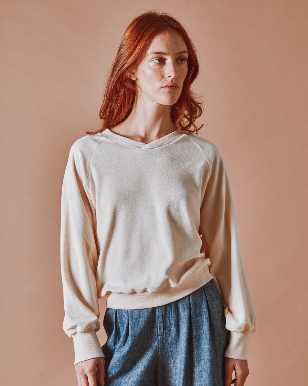 Sweat - Éponge crème