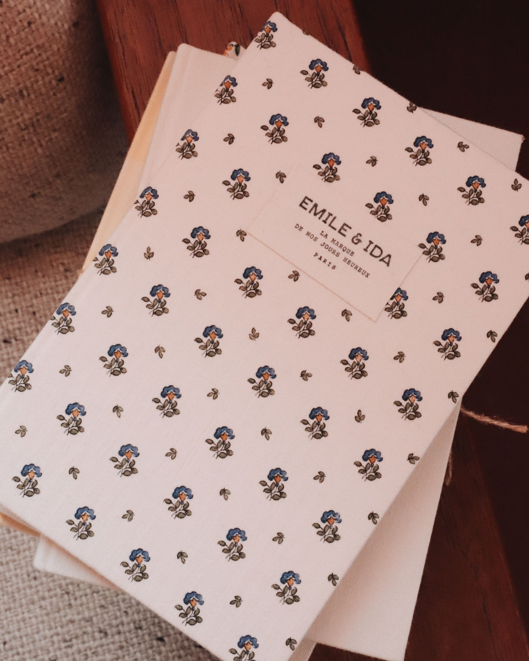 Cahier à fleurs iris