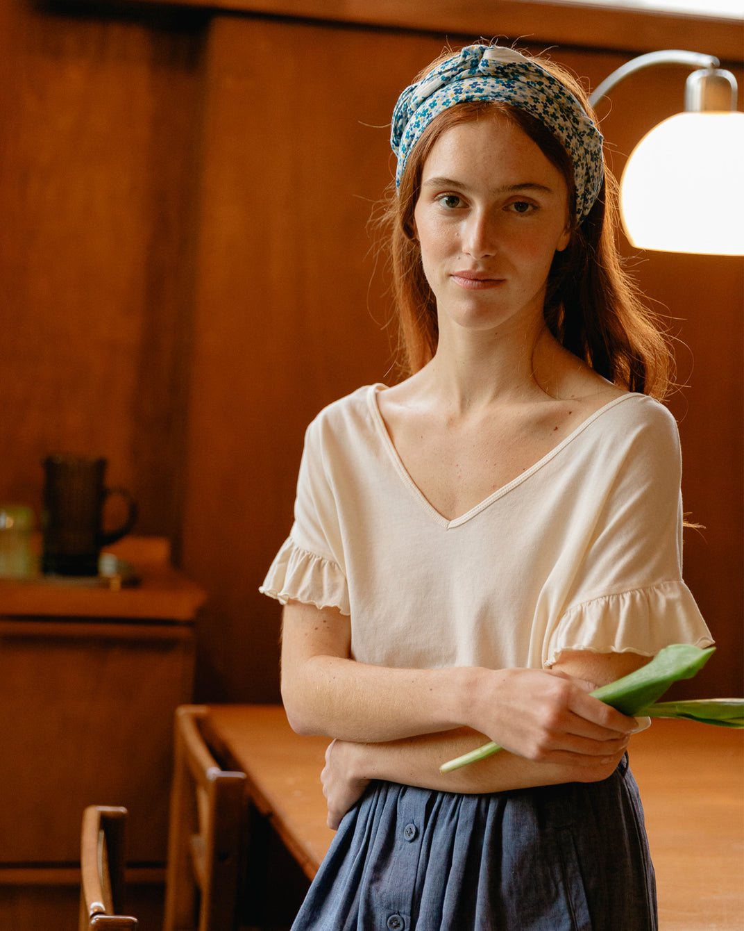 Off-white organic cotton t-shirt