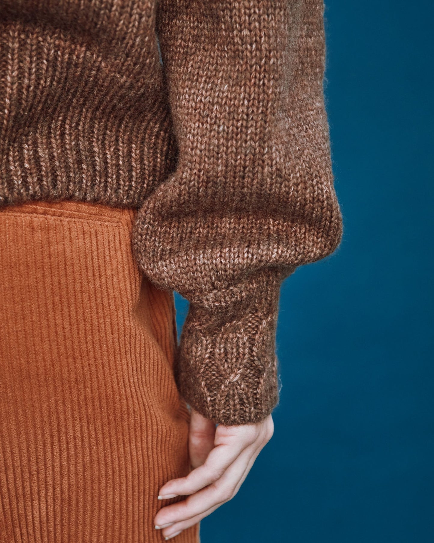 Cardigan ultra doux marron