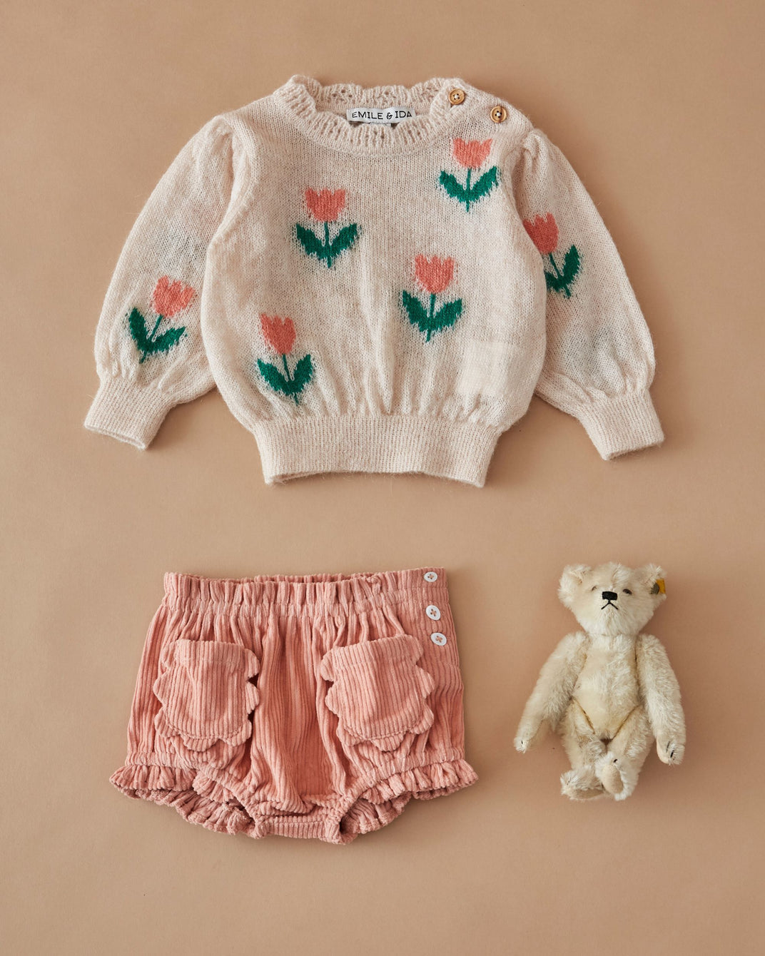 Pull - Tulipe rose