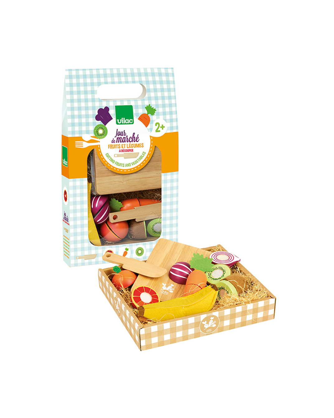Jour de marché - Fruits et légumes - Vilac