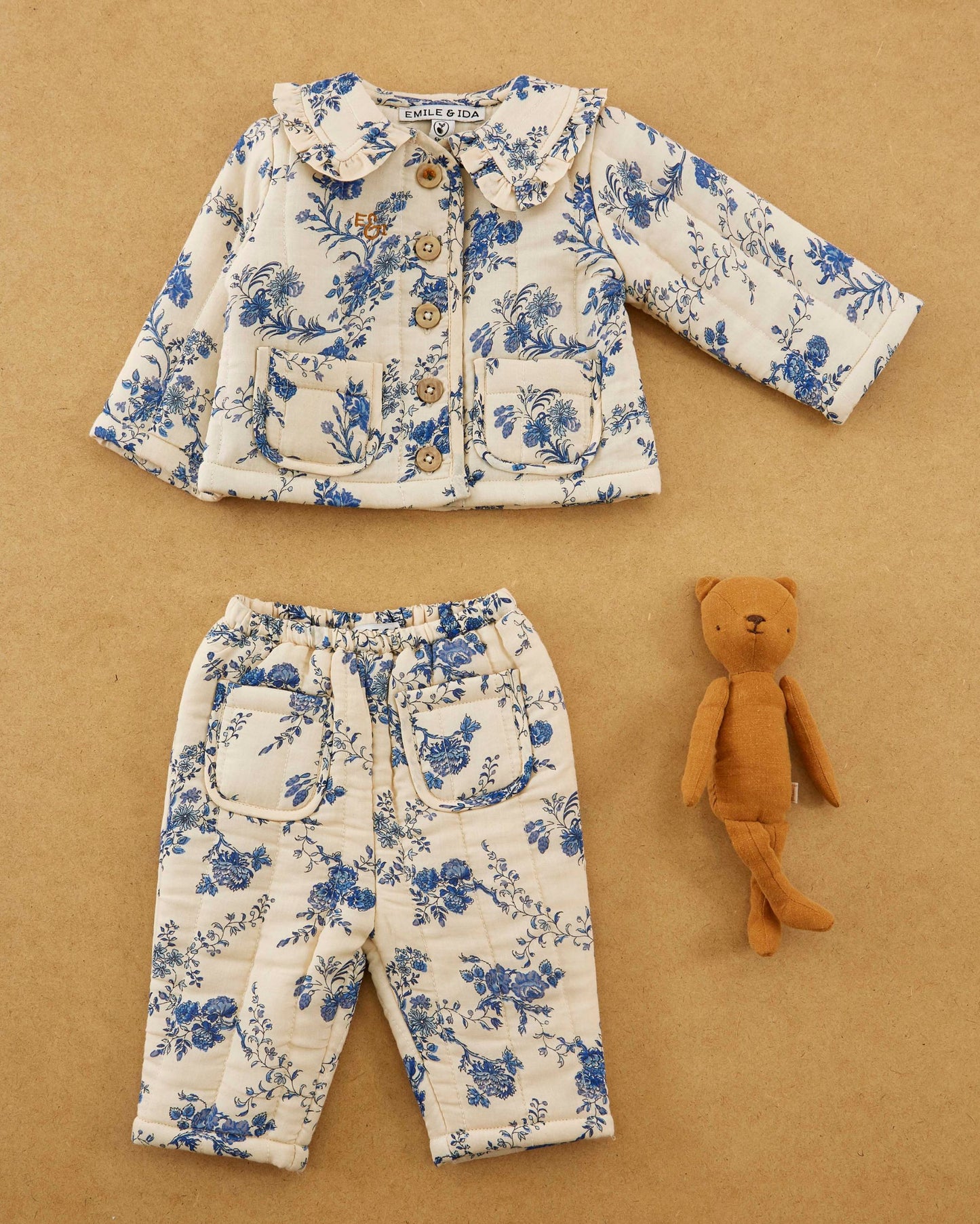 orchid quilted pants orchid blue