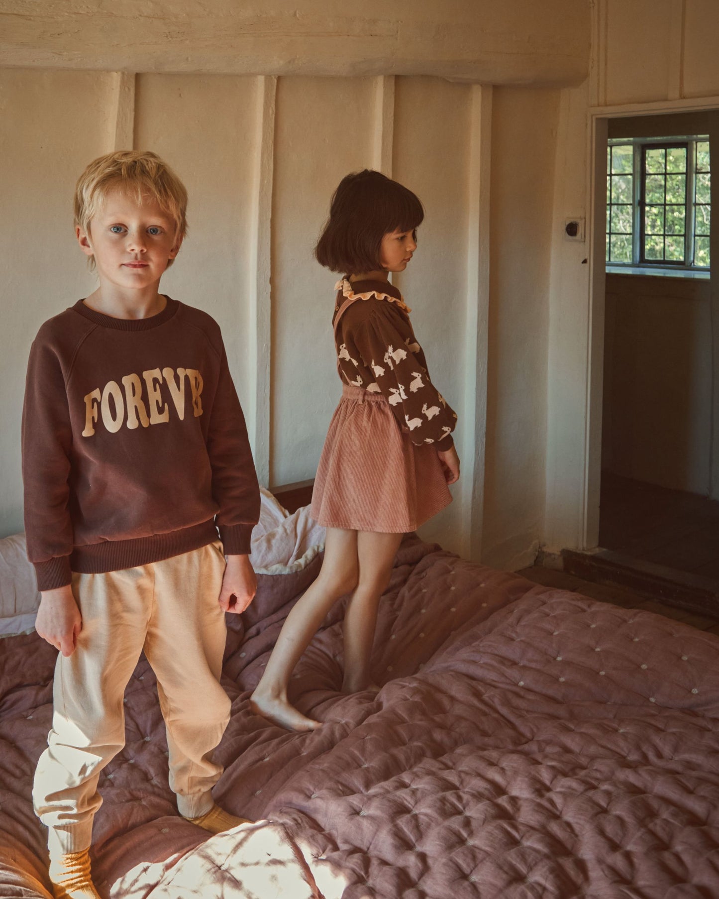 Sweat Forever coton bio enfant cacao