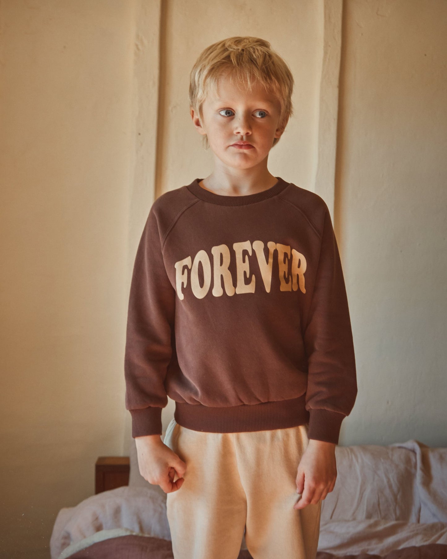 Sweat Forever coton bio enfant cacao