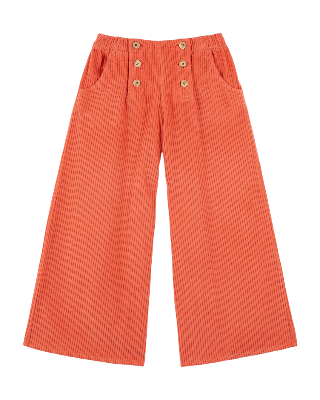 Pantalon velours pastèque