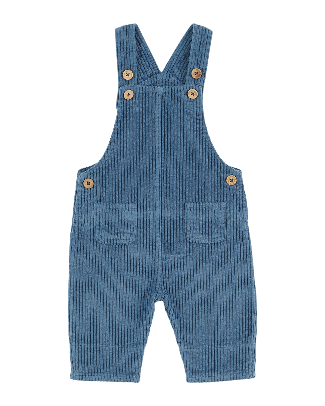 Salopette velours bleu