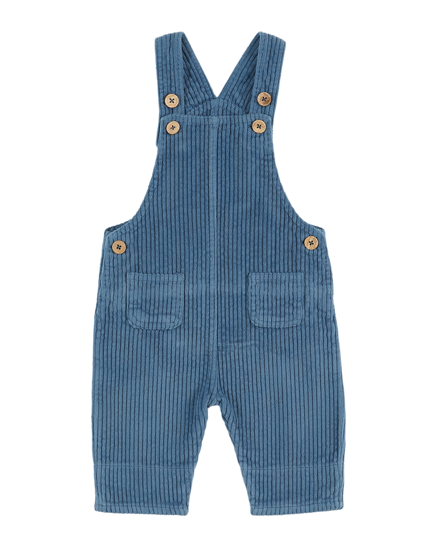 Salopette velours bleu