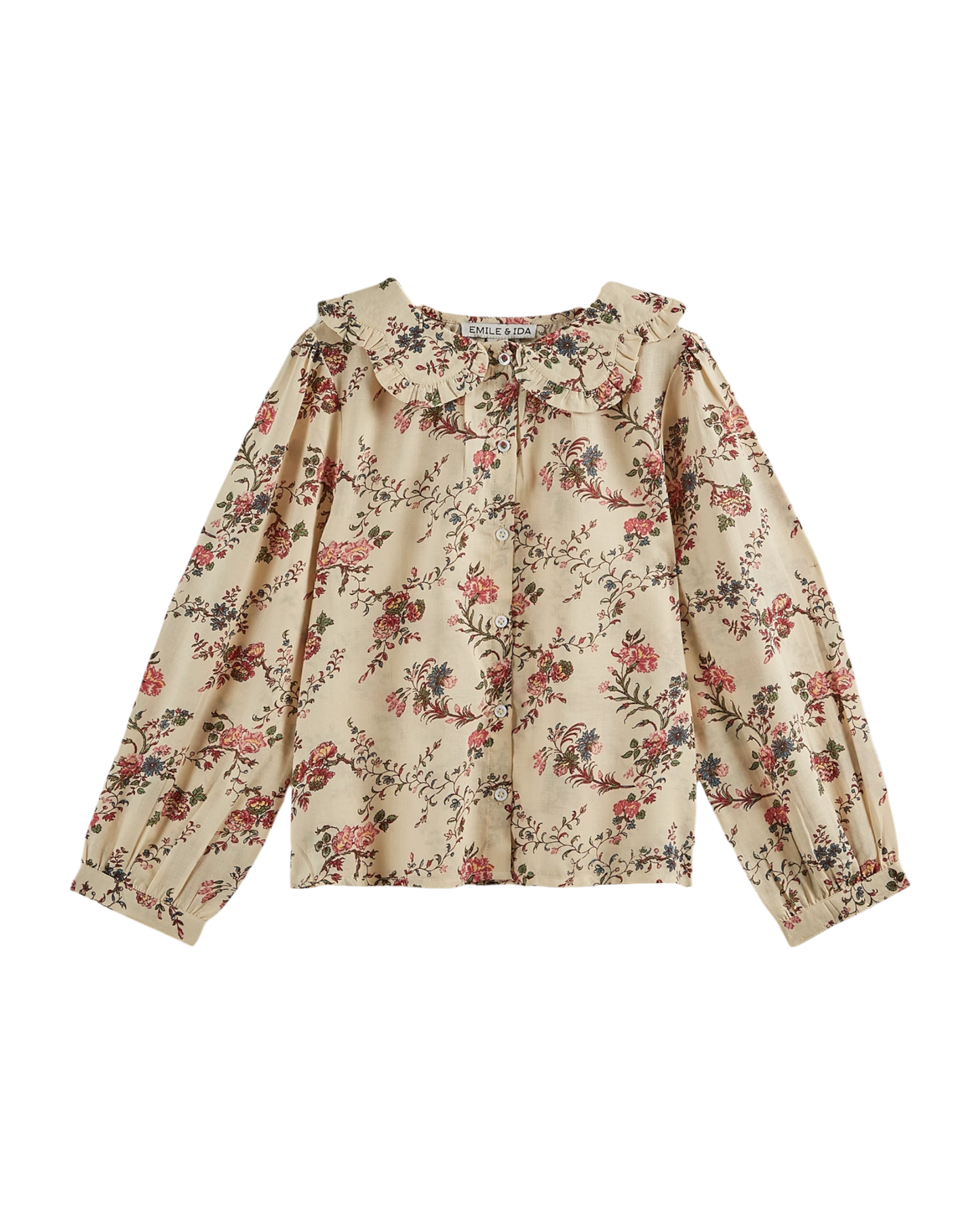 Blouse orchid écru