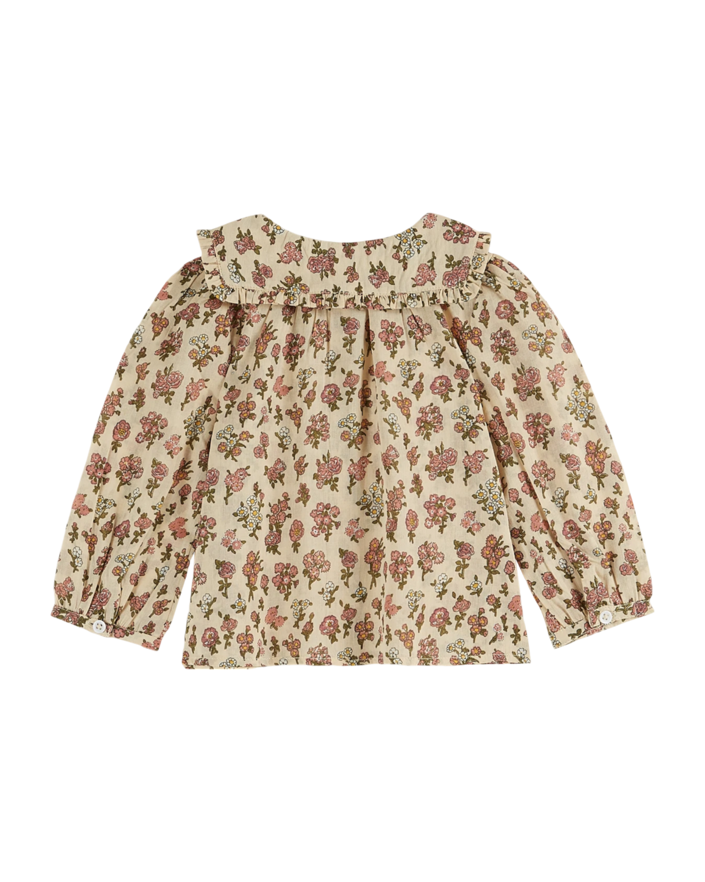 Blouse champêtre écru