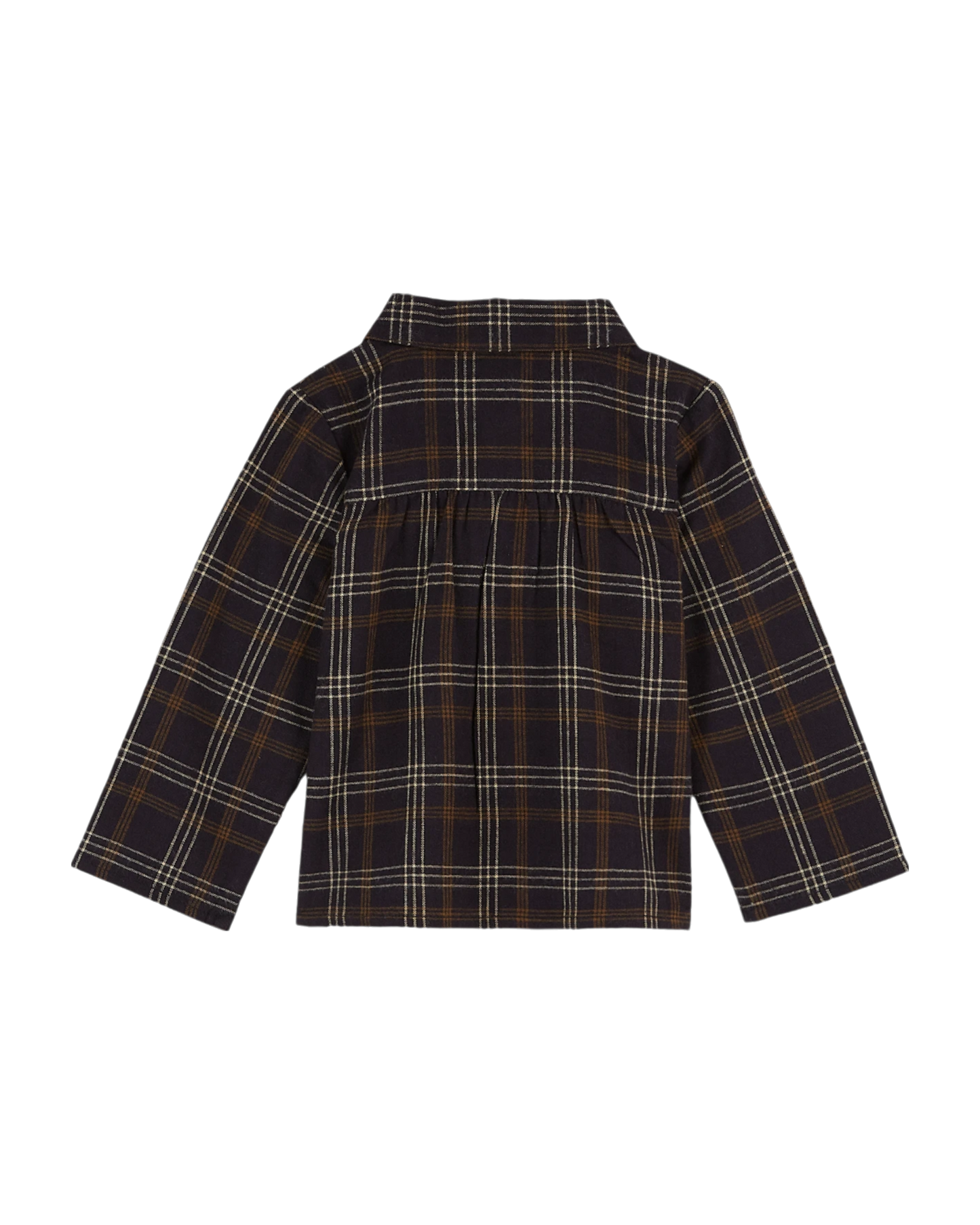 Kurta carreaux gavin bitume