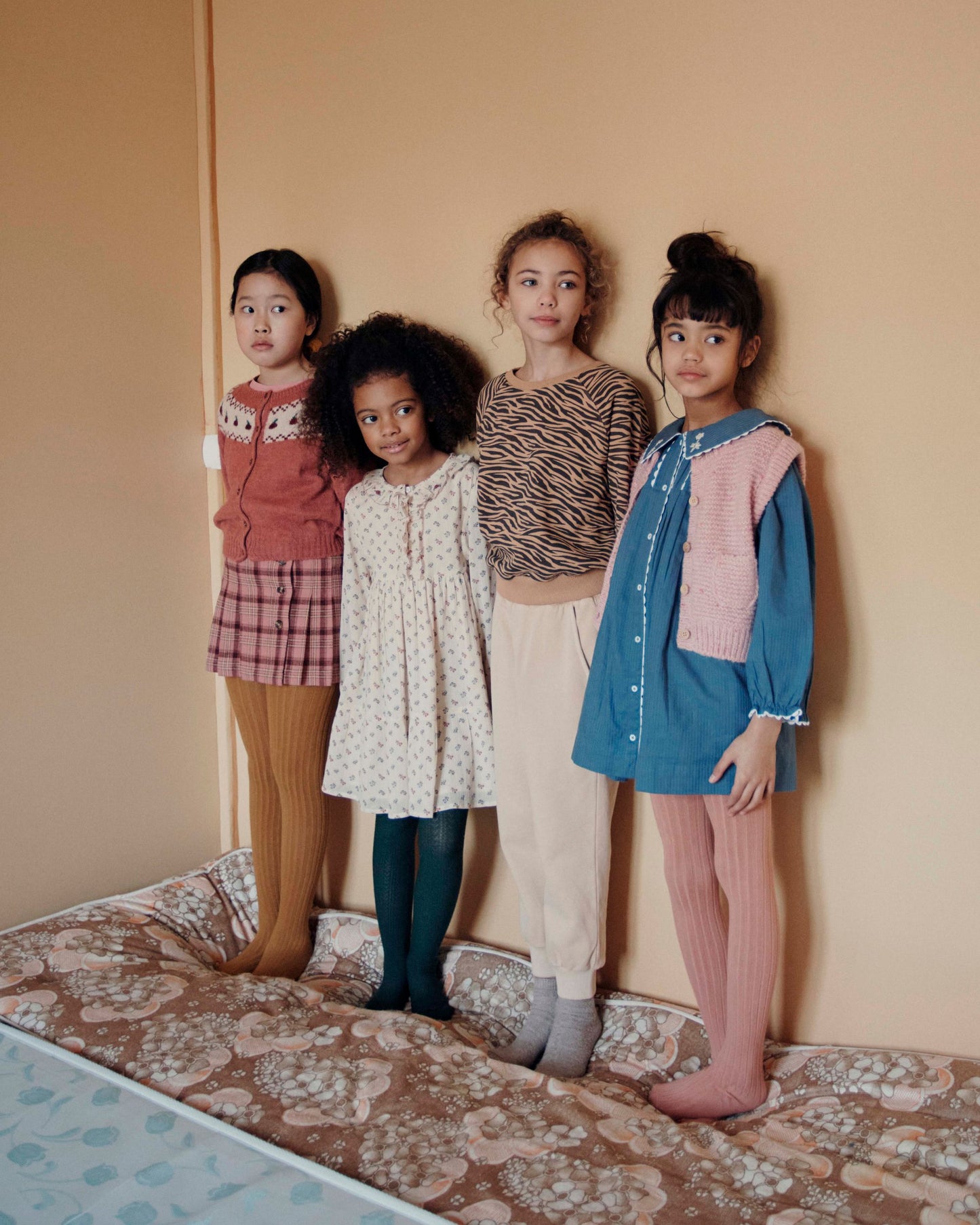 Cardigan sans manches rose pâle