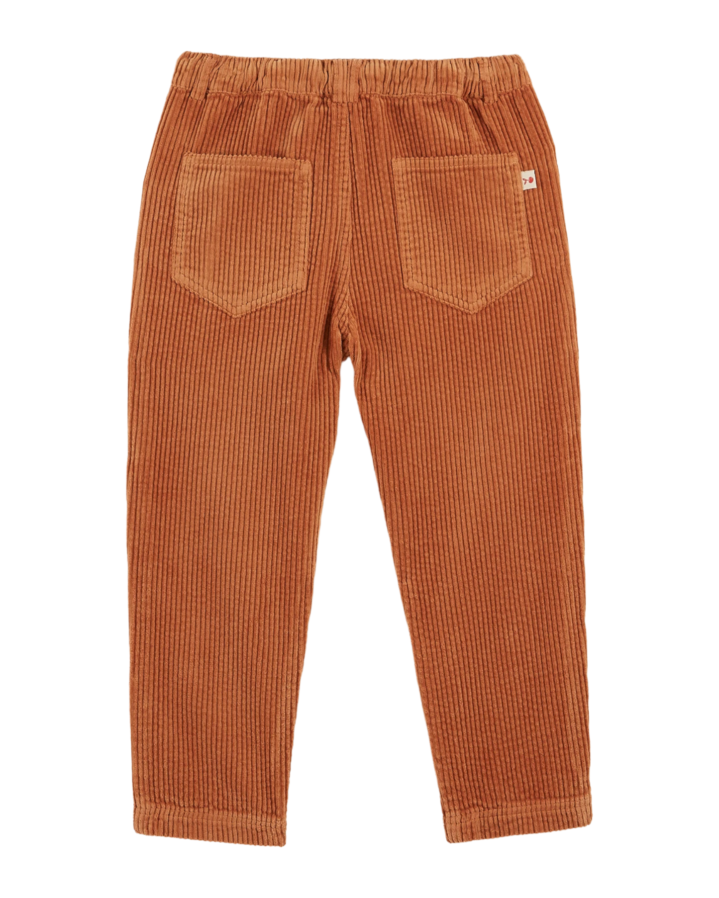 Pantalon velours orange brun