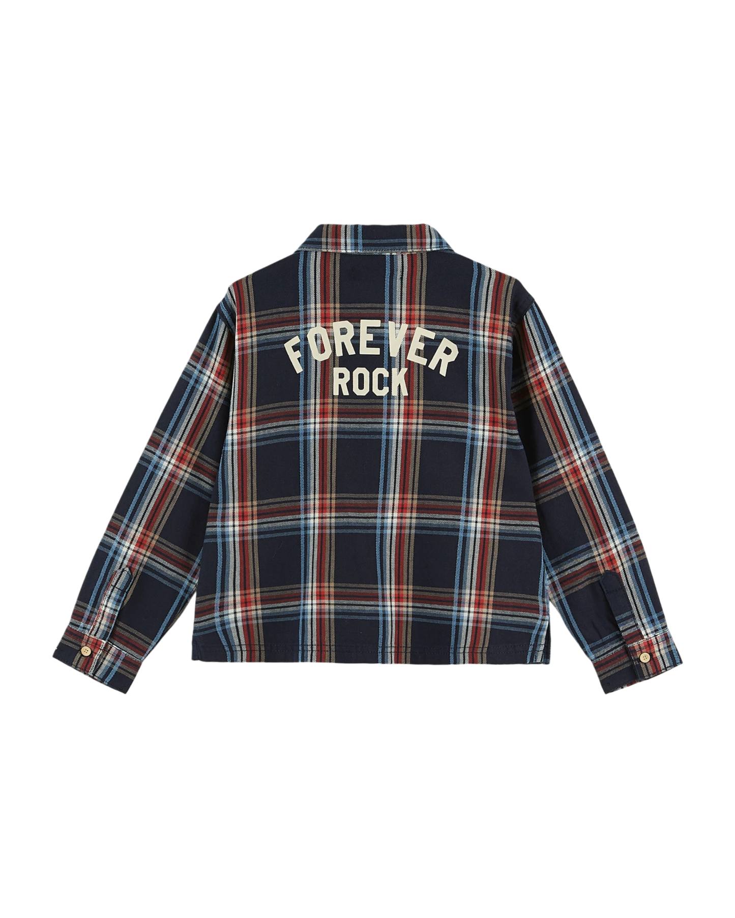 Chemise tartan marine