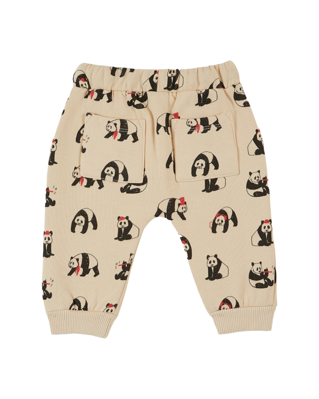 Jogger coton bio panda brioche