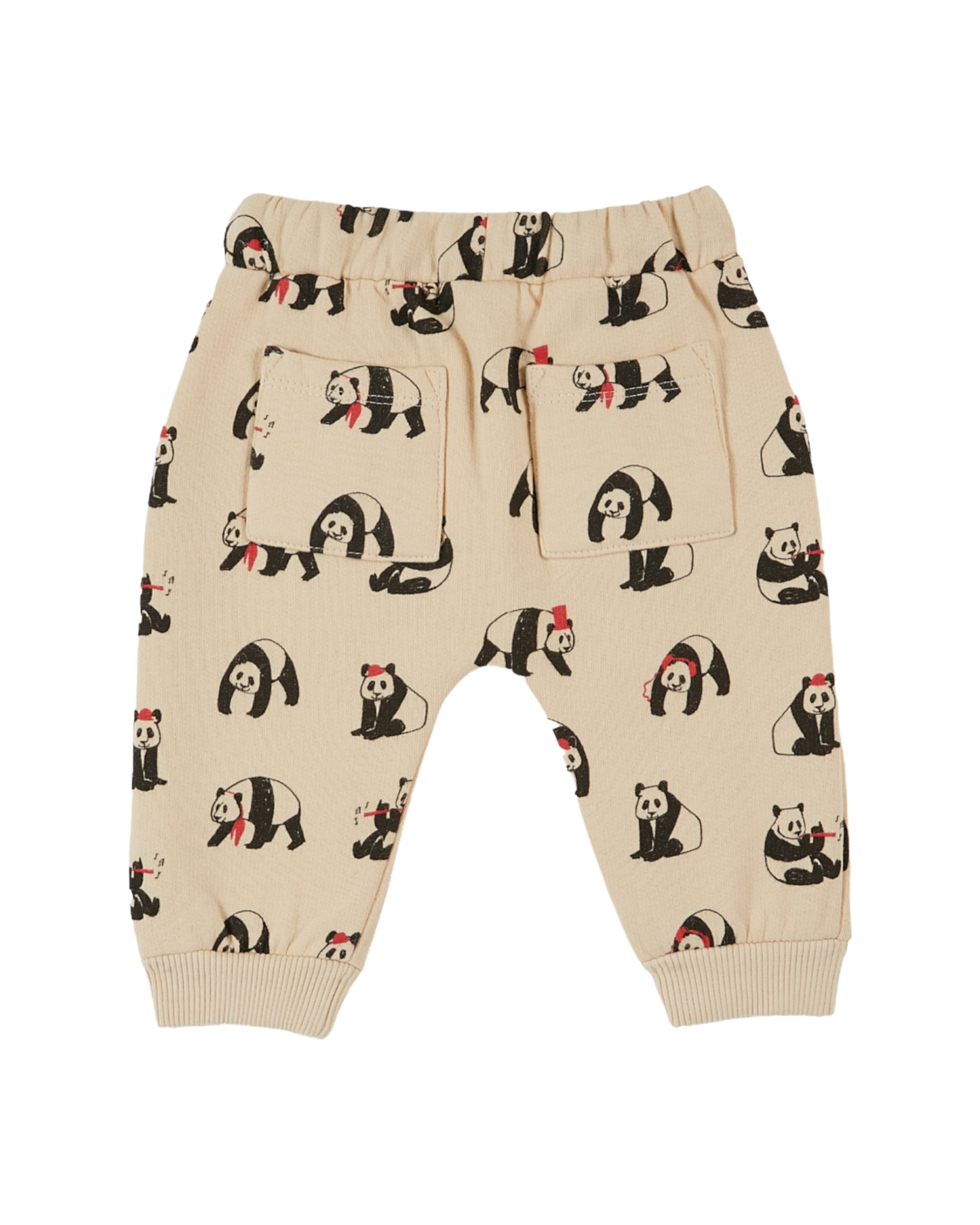 Jogger coton bio panda brioche