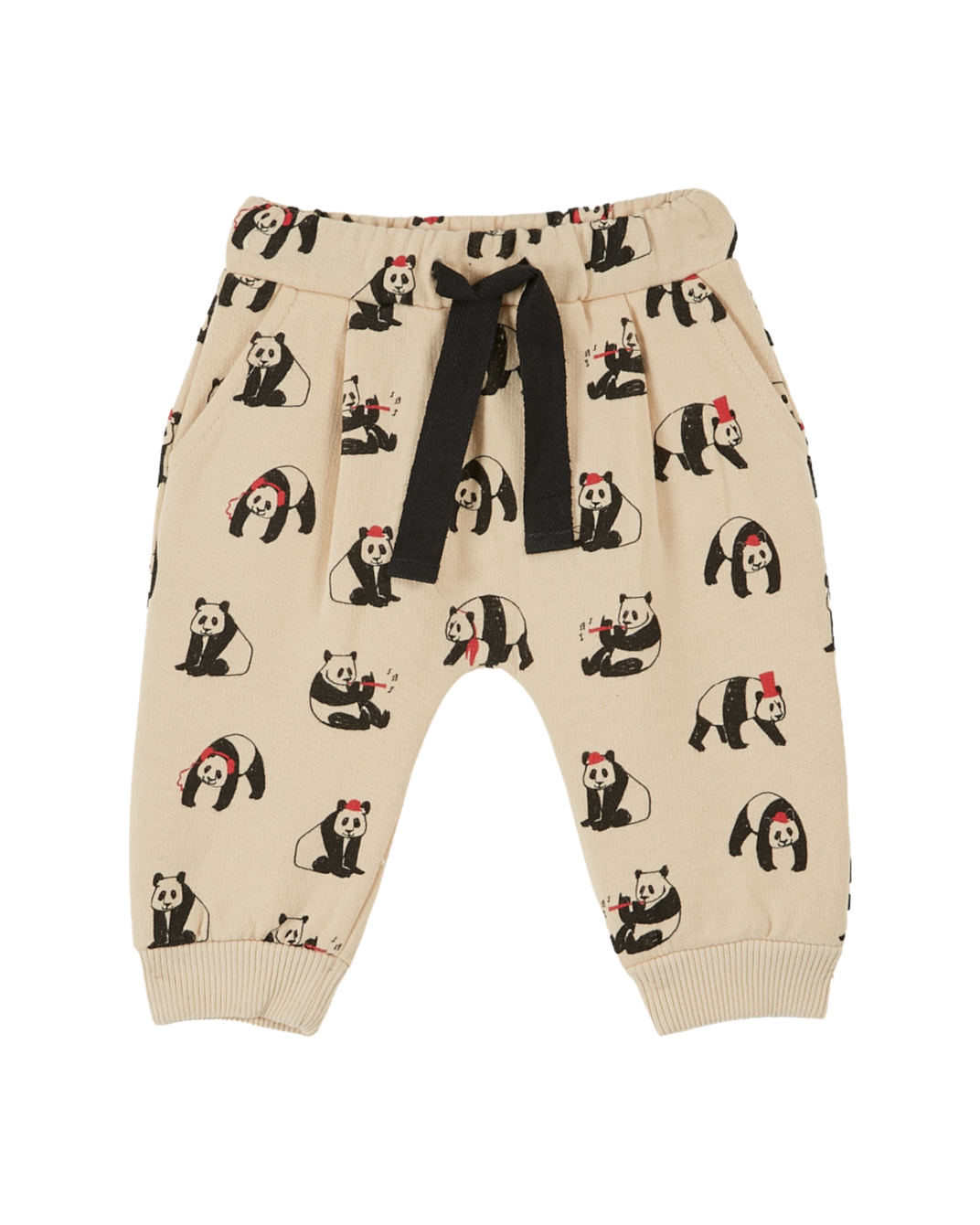 Jogger coton bio panda brioche