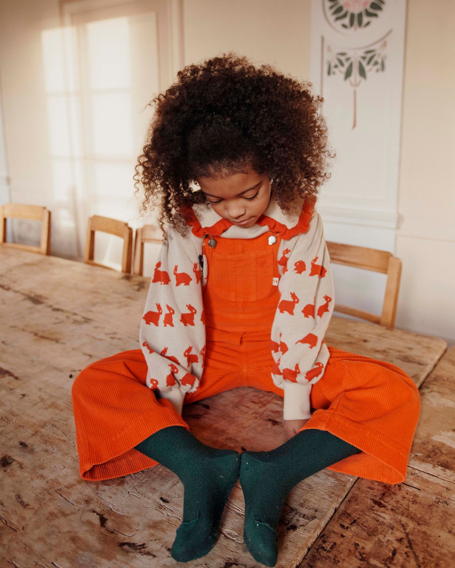 Salopette velours canicule