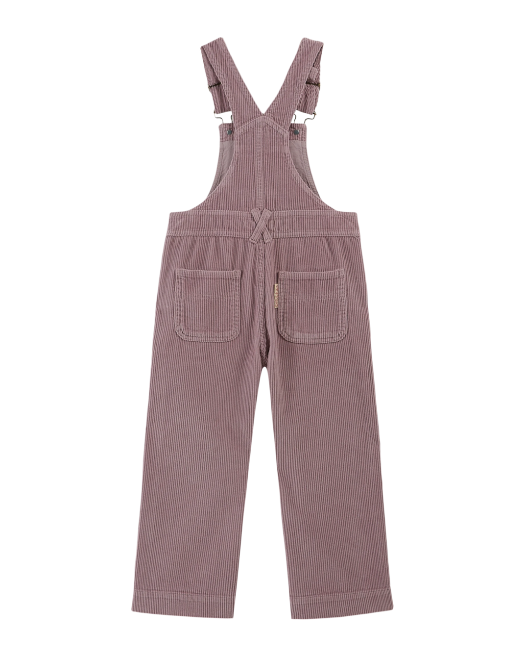 Salopette velours mauve
