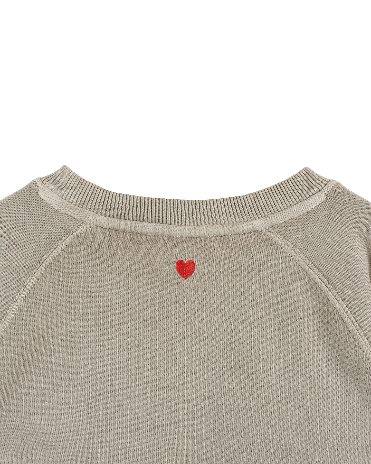 Sweat coton et teinture bio enfant gris