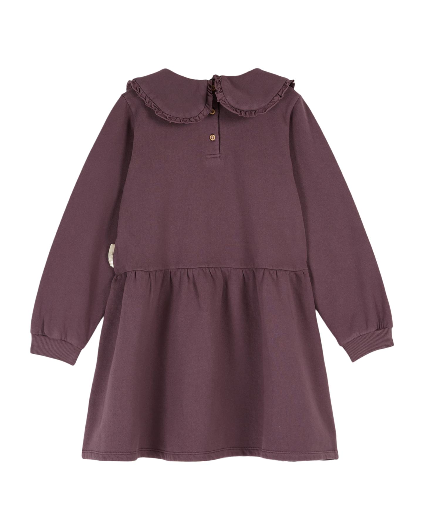 Robe coton et teinture bio violet
