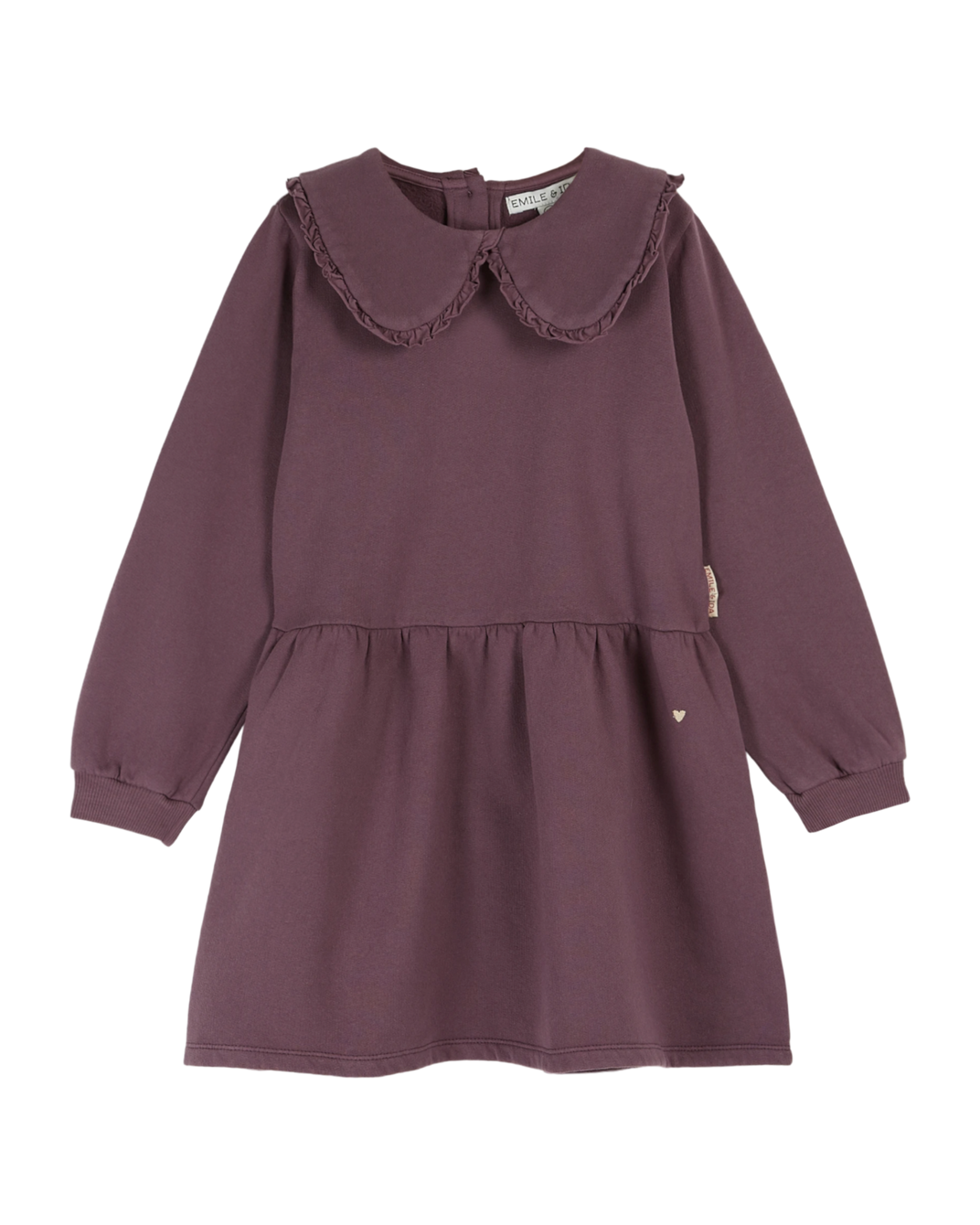 Robe coton et teinture bio violet