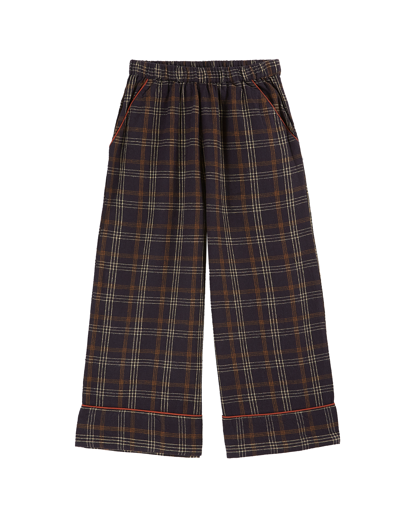 Pyjama enfant carreaux gavin bitume