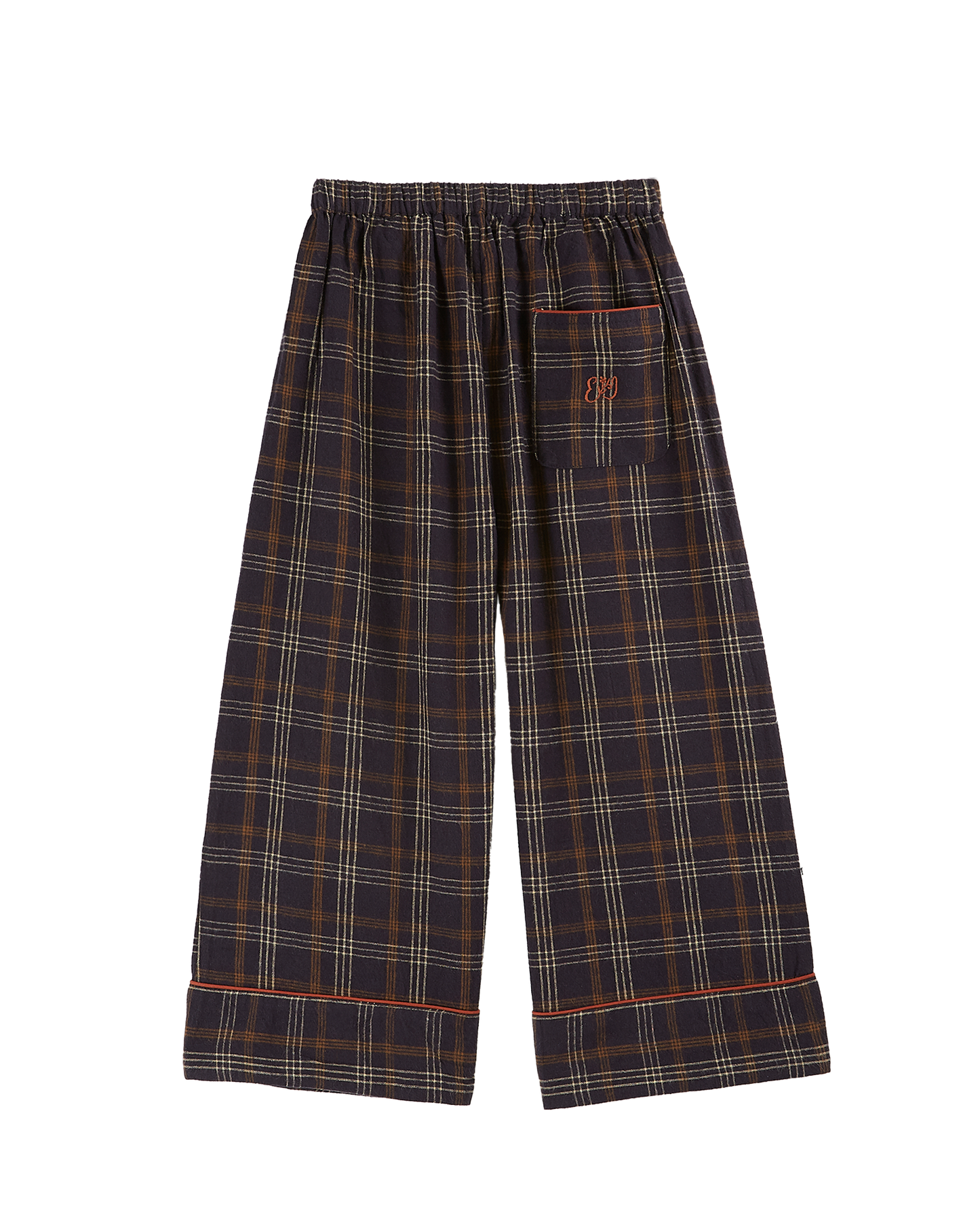 Pyjama enfant carreaux gavin bitume