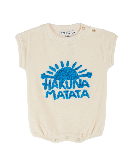 emile et ida Combibloomer éponge Hakuna Matata crème