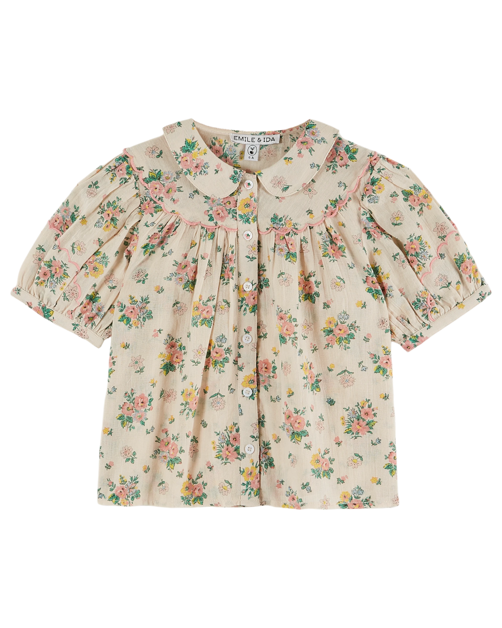 emile et ida women ブラウス パンツ 花柄 XSサイズ トップス