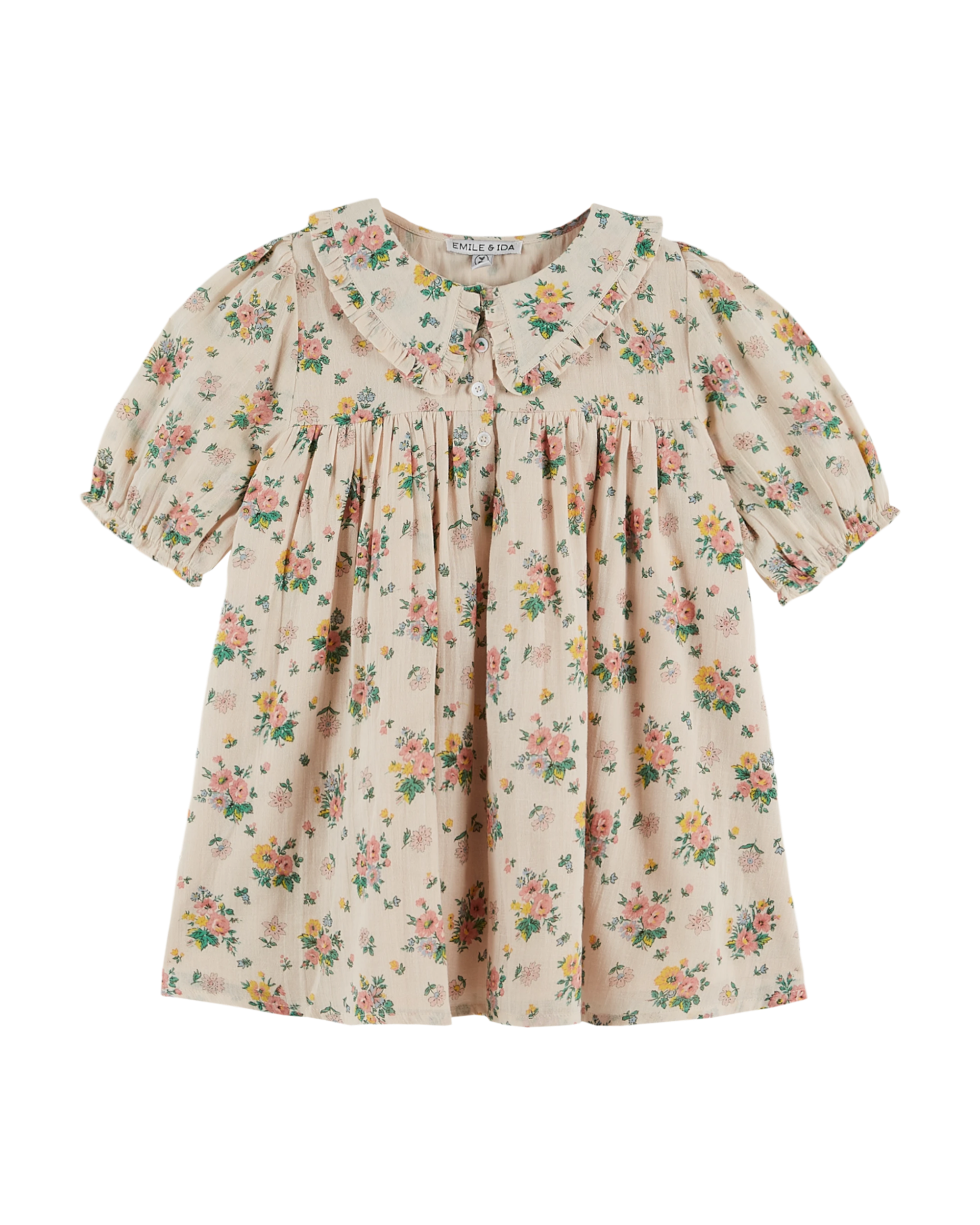 ワンピース RMILE ET IDA MINI VICHY Pinafore Dress Dogtooth Pinafore Mini Dress | Greige Goods