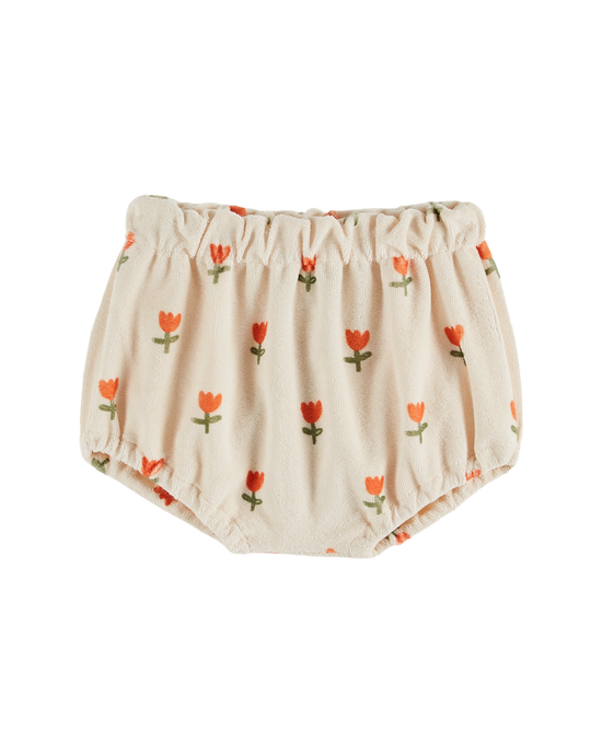emile et ida Bloomer éponge tulipes écru