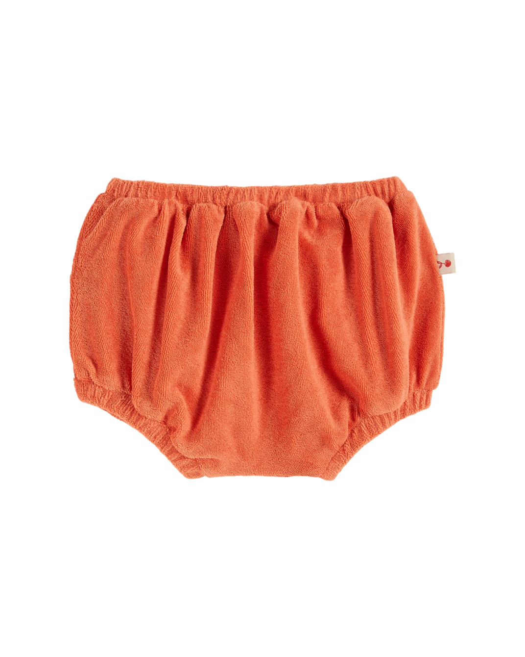 Plain orange terry bloomers