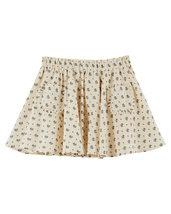 emile et ida Jupe à fleurs iris