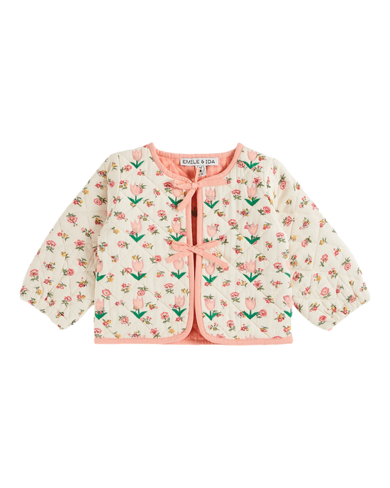 emile et ida Veste matelassée floresco