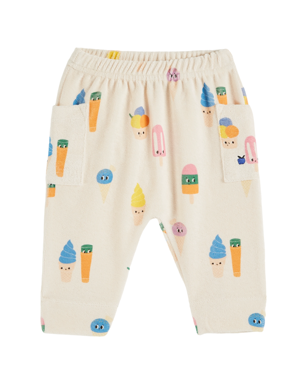 Sarouel - éponge glaces écru