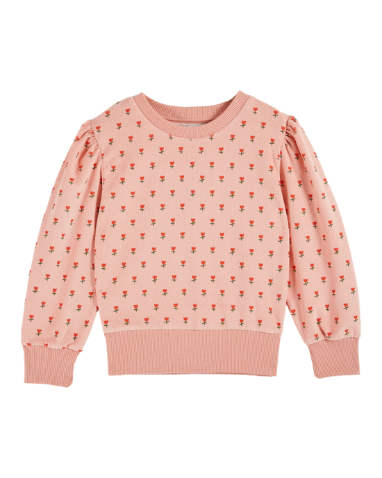 emile et ida Sweat éponge tulipes blossom