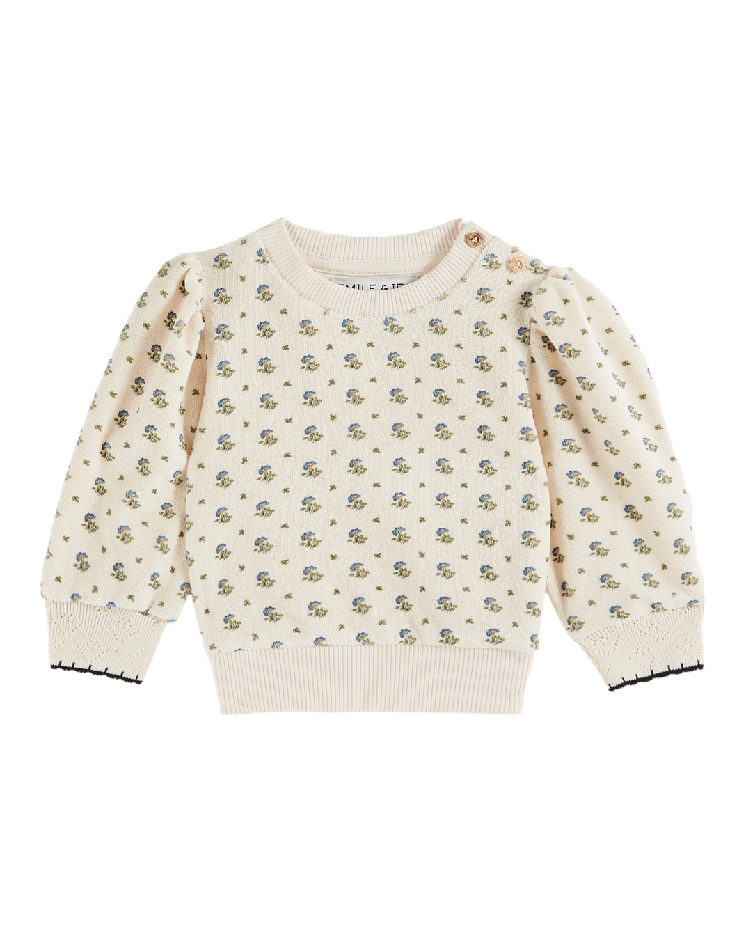 Sweat - éponge à fleurs iris