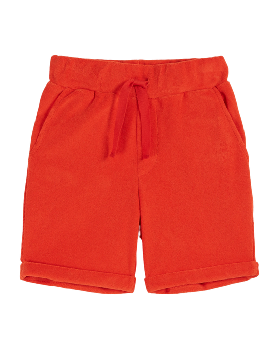emile et ida Short éponge uni rouge