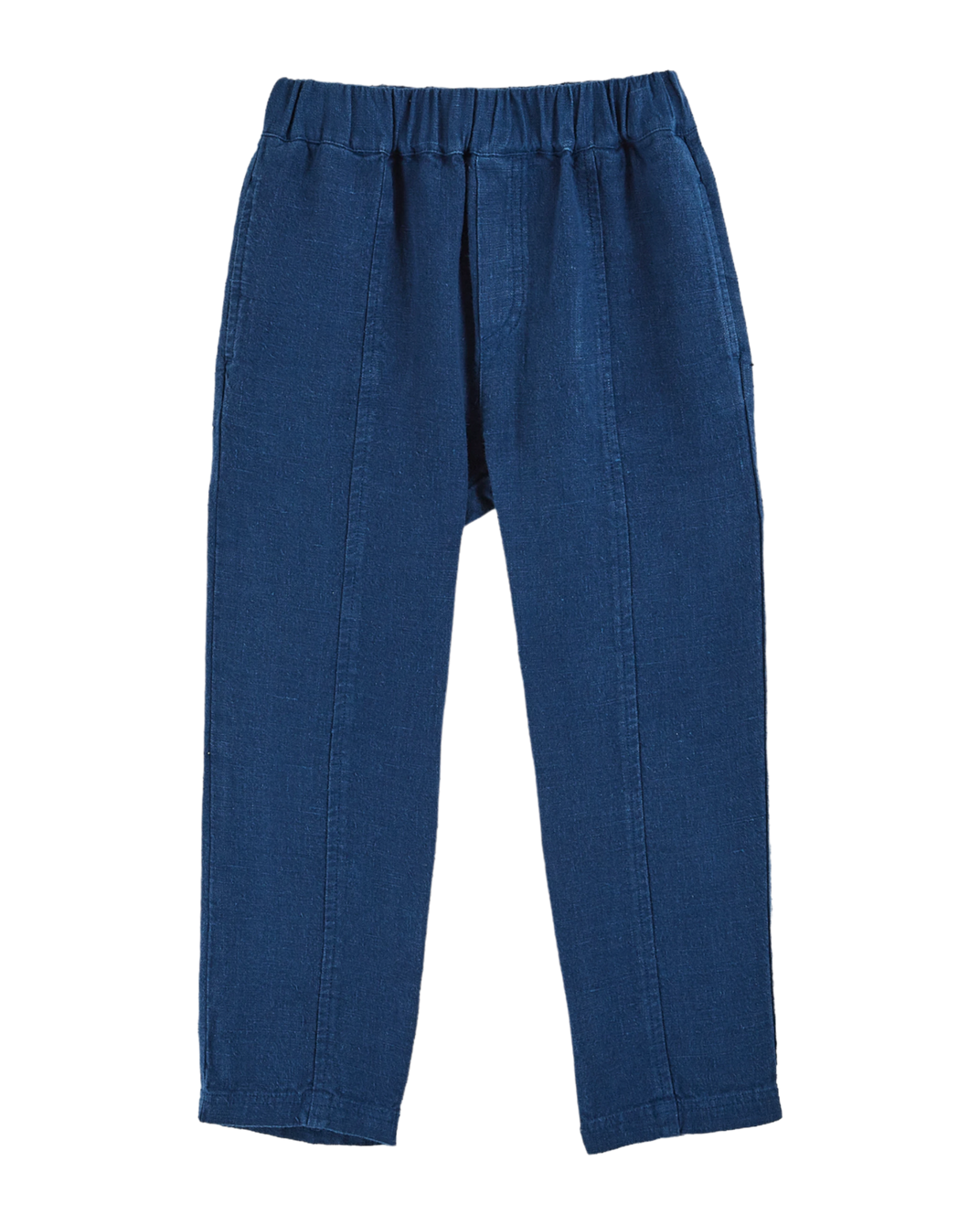 Midnight blue linen pants