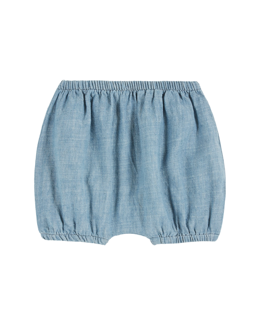 Light blue cotton and linen bloomers