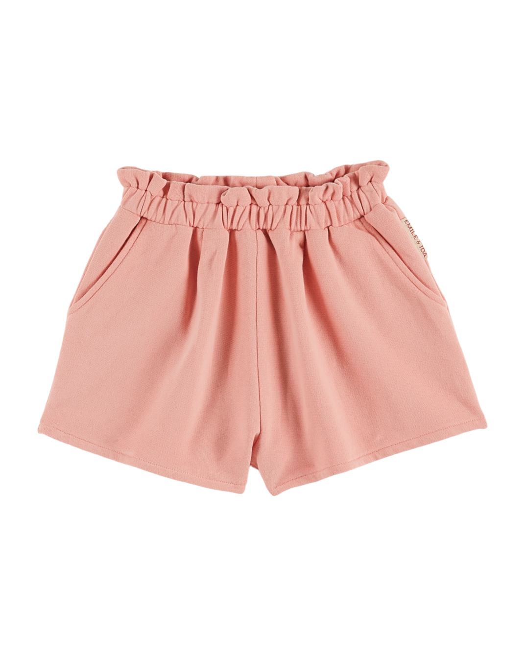 Blossom organic cotton and dye fleece shorts