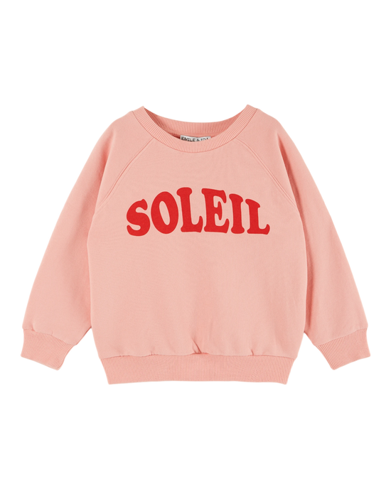 emile et ida Sweat coton bio soleil blossom