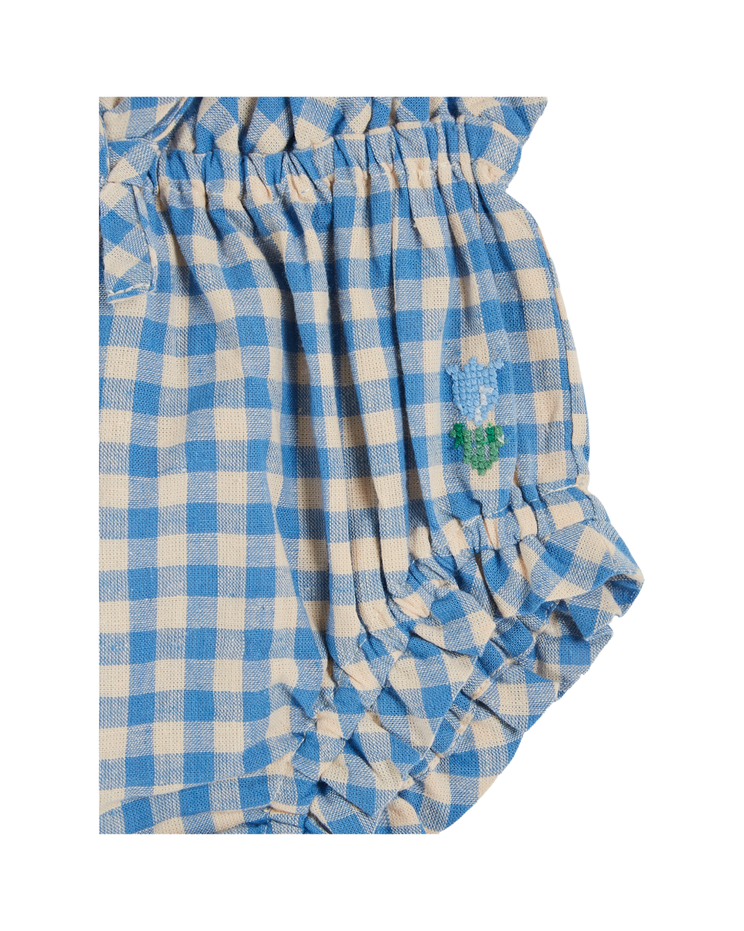 Lagoon gingham bloomer