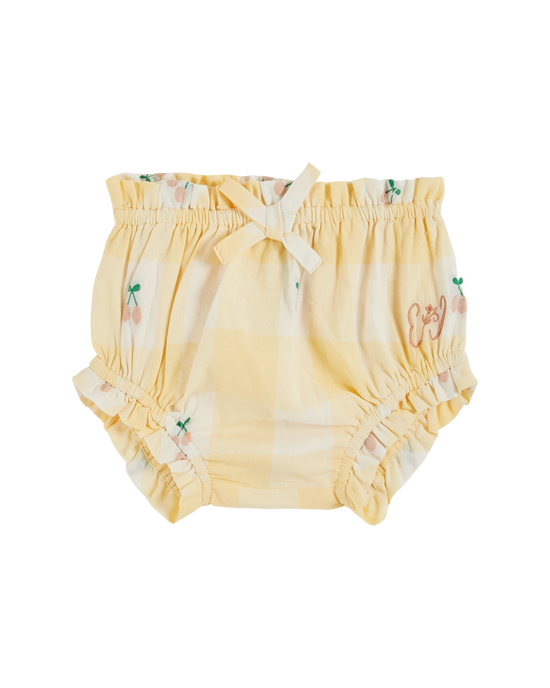 emile et ida Bloomer cerises vichy jaune