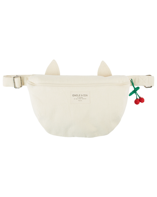 emile et ida Sac banane chat écru