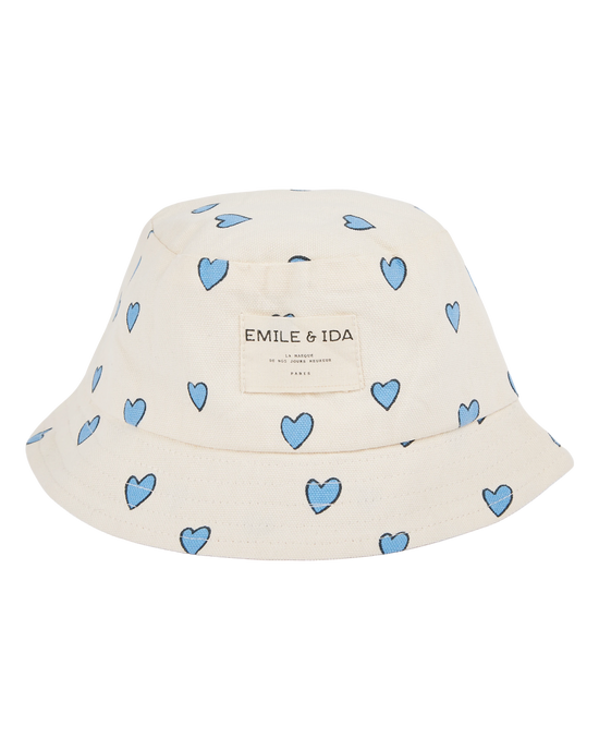 emile et ida Bob coeurs écru